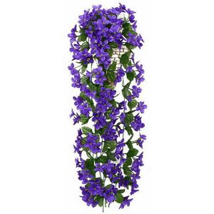 Unbranded (Purple) Artificial Fake Hanging Flowers Vine Plant Home Garden Decoration Indoo Unbranded (Purple) Artificial Fake Hanging Flowers Vine Plant Home Garden Decoration Indoo