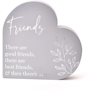 WIDDOP and Co. Widdop Moments Decorative Sentimental Heart Plaque & Quote - Friends WIDDOP and Co. Widdop Moments Decorative Sentimental Heart Plaque & Quote - Friends