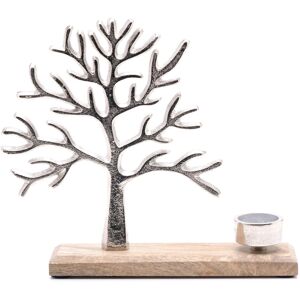 WIDDOP and Co. Widdop Decor Tree of Life on Plinthe Single Tea Light Candle Holder WIDDOP and Co. Widdop Decor Tree of Life on Plinthe Single Tea Light Candle Holder