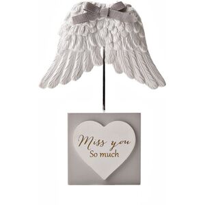 WIDDOP and Co. Widdop Thoughts Of You Angel Wings Mini Plaque "Miss You So Much" WIDDOP and Co. Widdop Thoughts Of You Angel Wings Mini Plaque "Miss You So Much"