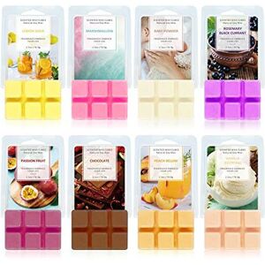 SCENTORINI 8x70.9 g Natural Soy Wax Melts for Wax Warmer - Scented Cubes in 8 Co SCENTORINI 8x70.9 g Natural Soy Wax Melts for Wax Warmer - Scented Cubes in 8 Co