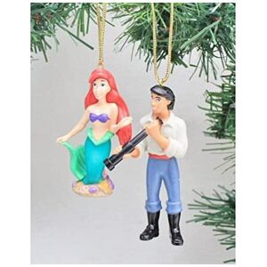 Disney The Little Mermaid 'Ariel with Eric' Ornament Set - (2) PVC ornaments Disney The Little Mermaid 'Ariel with Eric' Ornament Set - (2) PVC ornaments