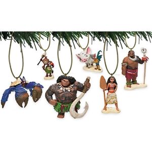 Disney Moana 6 pc Ornament Set Disney Moana 6 pc Ornament Set