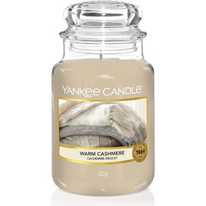 Yankee Candle Scented Candle Warm Cashmere Large Jar Candle Burn Time: Up to Yankee Candle Scented Candle Warm Cashmere Large Jar Candle Burn Time: Up to