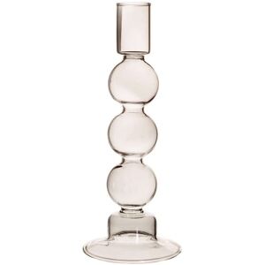 Sass & Belle Home Decor Modern Bubble Grey Glass Candle Holder Sass & Belle Home Decor Modern Bubble Grey Glass Candle Holder