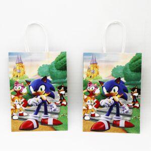 Unbranded (Paper Bag 12PCS) Sonic Cake Topper Banner Cups Plates Balloons Birthday Party S Unbranded (Paper Bag 12PCS) Sonic Cake Topper Banner Cups Plates Balloons Birthday Party S