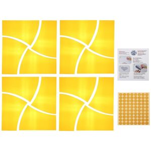 GreenZech (Gold) 16Pcs 3D Acrylic Removable Modern Mirror Decal Art Mural Wall Sticker Hom GreenZech (Gold) 16Pcs 3D Acrylic Removable Modern Mirror Decal Art Mural Wall Sticker Hom