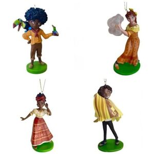 Disney Encanto Pepa Antonio Camilo Dolores 4pc PVC Ornament Figure Figurine Disney Encanto Pepa Antonio Camilo Dolores 4pc PVC Ornament Figure Figurine