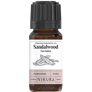 Nikura - Sandalwood (East Indian) Fragrance Oil - 10ml Nikura - Sandalwood (East Indian) Fragrance Oil - 10ml