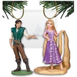 Disney s Tangled 'Rapunzel and Flynn' Ornament Set - (2) PVC Ornaments Disney s Tangled 'Rapunzel and Flynn' Ornament Set - (2) PVC Ornaments