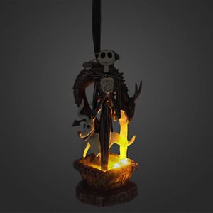 Disney Jack Skellington and Zero Light-Up Sketchbook Ornament Disney Jack Skellington and Zero Light-Up Sketchbook Ornament