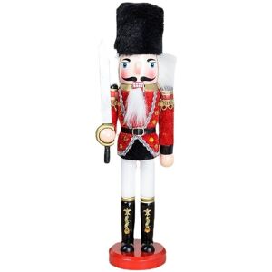 GreenZech (A) Wooden Nutcracker Doll Soldier Vintage Handcraft Decoration Christmas Gifts GreenZech (A) Wooden Nutcracker Doll Soldier Vintage Handcraft Decoration Christmas Gifts