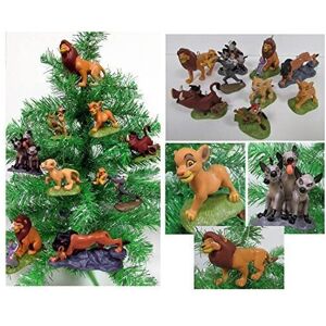 Disney LION KING 9 Piece Christmas Ornament Set Featuring Simba, Nala, Disney LION KING 9 Piece Christmas Ornament Set Featuring Simba, Nala,