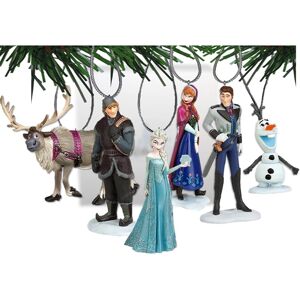 Disney s Frozen Holiday Ornament Set- (6) PVC Figure Ornaments Include Disney s Frozen Holiday Ornament Set- (6) PVC Figure Ornaments Include