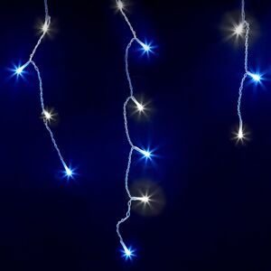 (1000 LED, Blue & Cool White) NETTA Icicle Lights with Timer and 8 Light Modes (1000 LED, Blue & Cool White) NETTA Icicle Lights with Timer and 8 Light Modes