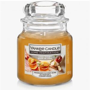 Yankee Candle Home Inspiration Small Jar Cider Tasting 3.7oz 104g Yankee Candle Home Inspiration Small Jar Cider Tasting 3.7oz 104g