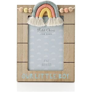 WIDDOP and Co. Widdop Petit Cheri Macrame Rainbow Nursery Decor Baby Boy Photo Frame WIDDOP and Co. Widdop Petit Cheri Macrame Rainbow Nursery Decor Baby Boy Photo Frame