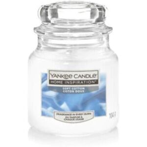 Yankee Candle Home Inspiration Small Jar Soft Cotton 3.7oz 104g Yankee Candle Home Inspiration Small Jar Soft Cotton 3.7oz 104g