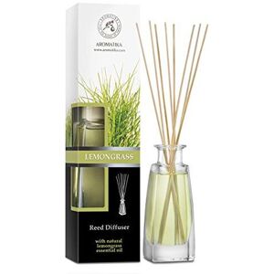 Trust Lemongrass Reed Diffuser w/ Natural Essential Oil 100ml - Scented Reed Diffuser Trust Lemongrass Reed Diffuser w/ Natural Essential Oil 100ml - Scented Reed Diffuser
