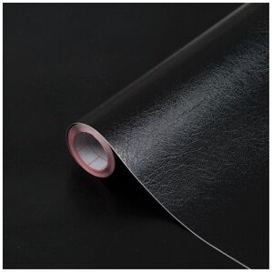 d-c-fix (5m) dc fix LEATHER EFFECT BLACK sticky back plastic vinyl wrap film (90cm wide) d-c-fix (5m) dc fix LEATHER EFFECT BLACK sticky back plastic vinyl wrap film (90cm wide)