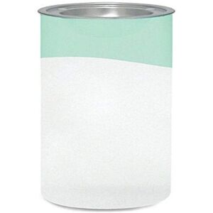 Yankee Candle Serene Sandblast Aqua Wax Melt Burner, White/Green, 11.7x10.8x15.4 Yankee Candle Serene Sandblast Aqua Wax Melt Burner, White/Green, 11.7x10.8x15.4