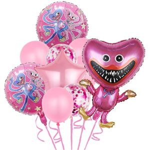 Unbranded (Pink) 10pcs Poppy Playtime Party Balloons Birthday Decorations Unbranded (Pink) 10pcs Poppy Playtime Party Balloons Birthday Decorations