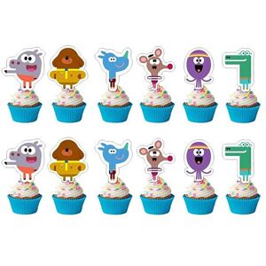 Unbranded (12pcs Small Cake Insert) Hey Duggee Birthday Party Supplies Cake Topper Banner Unbranded (12pcs Small Cake Insert) Hey Duggee Birthday Party Supplies Cake Topper Banner