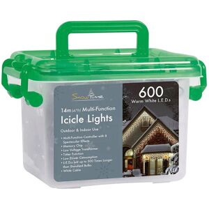 Snow Time SnowTime Christmas Multi Function Timer Outdoor Indoor 600 LED Icicle Lights Snow Time SnowTime Christmas Multi Function Timer Outdoor Indoor 600 LED Icicle Lights