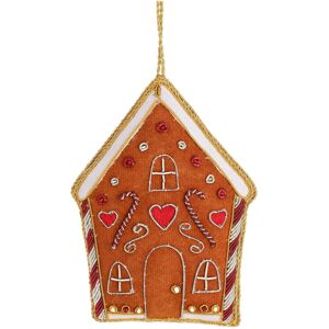 Christmas Tree Decoration Festive Gingerbread House Zari Sass & Belle Christmas Tree Decoration Festive Gingerbread House Zari Sass & Belle