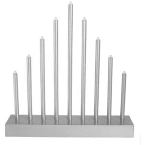 Premier LED Christmas Candle Bridge Silver Battery Oprated Warm White LEDs Premier LED Christmas Candle Bridge Silver Battery Oprated Warm White LEDs