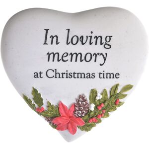 WIDDOP and Co. Christmas Graveside Plaque In Loving Memory Heart Remembrance Ornament WIDDOP and Co. Christmas Graveside Plaque In Loving Memory Heart Remembrance Ornament