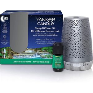 Yankee Candle Sleep Diffuser Starter Kit Silver Peaceful Dreams Electric Fra Yankee Candle Sleep Diffuser Starter Kit Silver Peaceful Dreams Electric Fra