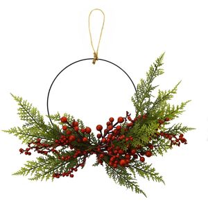 WIDDOP and Co. Winter Berries Christmas Artifical Wreath Door Hanging Festive Foliage 45cm WIDDOP and Co. Winter Berries Christmas Artifical Wreath Door Hanging Festive Foliage 45cm