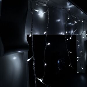 8.8m (360 LED) Premier Outdoor LED Icicle Christmas TIMER Lights - Cool White 8.8m (360 LED) Premier Outdoor LED Icicle Christmas TIMER Lights - Cool White