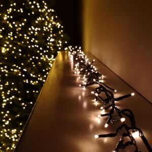 Premier 37.2m Multi Action 3000 Vintage Gold LED Cluster Christmas Lights with T Premier 37.2m Multi Action 3000 Vintage Gold LED Cluster Christmas Lights with T