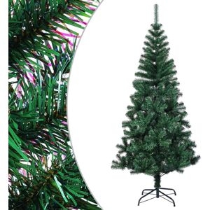 (Green, 150 cm) vidaXL Artificial Christmas Tree with Iridescent Tips Green PVC (Green, 150 cm) vidaXL Artificial Christmas Tree with Iridescent Tips Green PVC