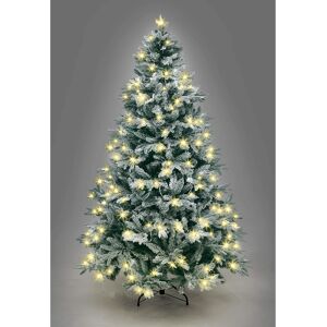 Shatchi 1.5m Pre Lit Lapland Fir Christmas Tree Snow Flocked - Christmas Tree Shatchi 1.5m Pre Lit Lapland Fir Christmas Tree Snow Flocked - Christmas Tree