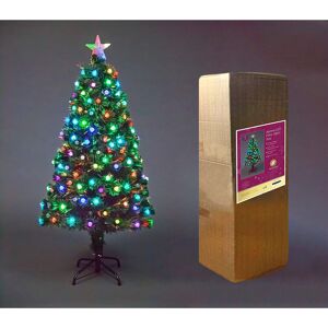 SHATCHI (5Ft) Diamonds Fibre Optic Christmas Tree LED Pre-Lit SHATCHI (5Ft) Diamonds Fibre Optic Christmas Tree LED Pre-Lit