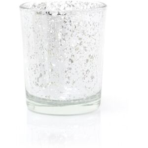 Carousel Home Silver Speckled Tealight Holder Silver Mercury Effect Glass Tealight Holder Carousel Home Silver Speckled Tealight Holder Silver Mercury Effect Glass Tealight Holder