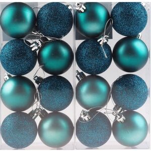 SHATCHI (Teal Blue) 15cm/3Pcs Christmas Baubles Shatterproof,Tree Decor SHATCHI (Teal Blue) 15cm/3Pcs Christmas Baubles Shatterproof,Tree Decor