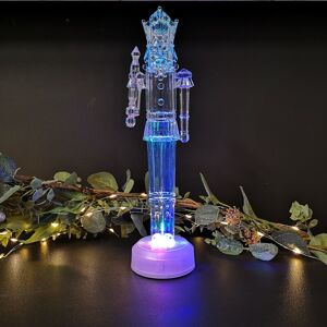 Snow Time Snowtime Christmas LED 30cm Nutcracker Colour Changing LEDs Snow Time Snowtime Christmas LED 30cm Nutcracker Colour Changing LEDs