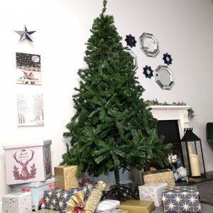 Transcon 8ft Colorado Spruce Christmas Tree in Green with 1095 tips 148cm Diameter Transcon 8ft Colorado Spruce Christmas Tree in Green with 1095 tips 148cm Diameter