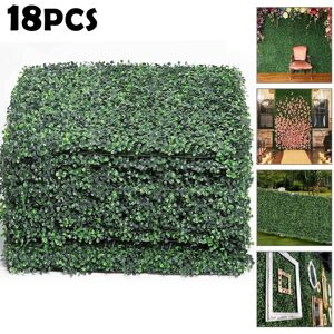 Unbranded 18x Plant Artificial Mat Wall Hedge Grass Fence Foliage Panel Decor Unbranded 18x Plant Artificial Mat Wall Hedge Grass Fence Foliage Panel Decor