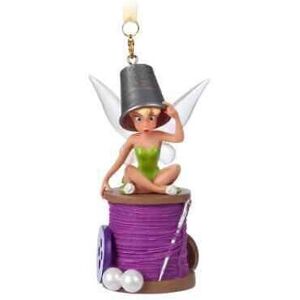 Disney Store Tinker Bell Light-Up Christmas Hanging Ornament decoratio Disney Store Tinker Bell Light-Up Christmas Hanging Ornament decoratio
