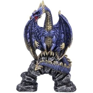 Nemesis Now Acko Dragon Metallic Blue Figurine Decorative Hand-Painted Nemesis Now Acko Dragon Metallic Blue Figurine Decorative Hand-Painted