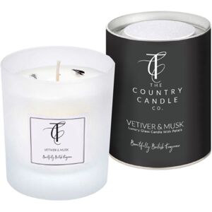 The Country Candle Company Pastel Range Glass Candle - Vetiver & Musk The Country Candle Company Pastel Range Glass Candle - Vetiver & Musk