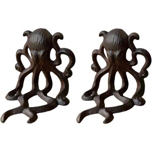 Selections Cast Iron Octopus Decorative Bookends (Set of 2) Selections Cast Iron Octopus Decorative Bookends (Set of 2)