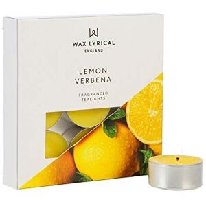 Wax Lyrical Scented Tealight Candles Box of 9 Lemon Verbena Wax Lyrical Scented Tealight Candles Box of 9 Lemon Verbena