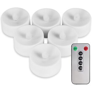 Tlily 6Pcs Flameless Candles Battery Operated LED Tea Lights Candles Led Candles with Tlily 6Pcs Flameless Candles Battery Operated LED Tea Lights Candles Led Candles with