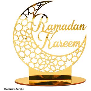 Unbranded EID Mubarak Acrylic Ornament Ramadan Decoration For Home Islamic Muslim Party Ra Unbranded EID Mubarak Acrylic Ornament Ramadan Decoration For Home Islamic Muslim Party Ra